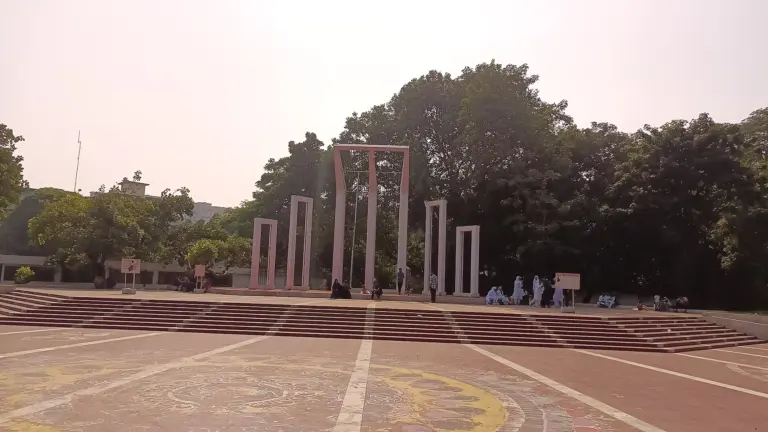 The Central Shaheed Minar in Dhaka, the monument to the 1952 Language Movement